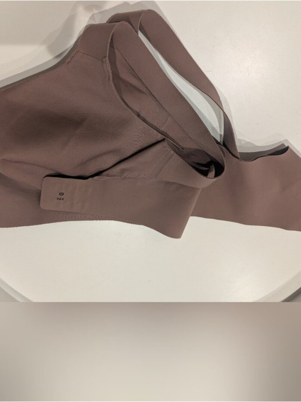 Lululemon Like Nothing Bra Soft Sand Ultralu Lightweight Soft Size 36C NWOT - Picture 10 of 13